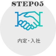 STEP05 内定・入社